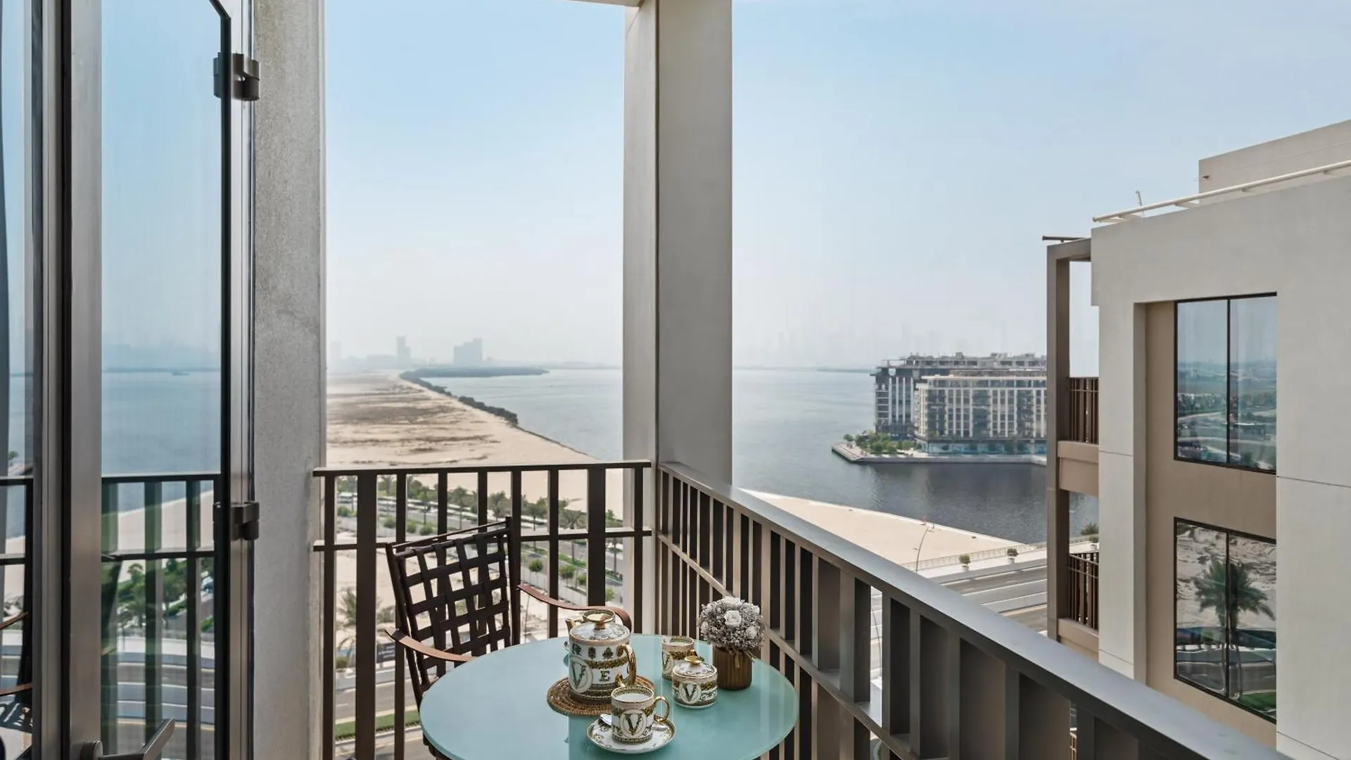 Apartment Lagoon Charm Luxurious Waterfront Living Dubai